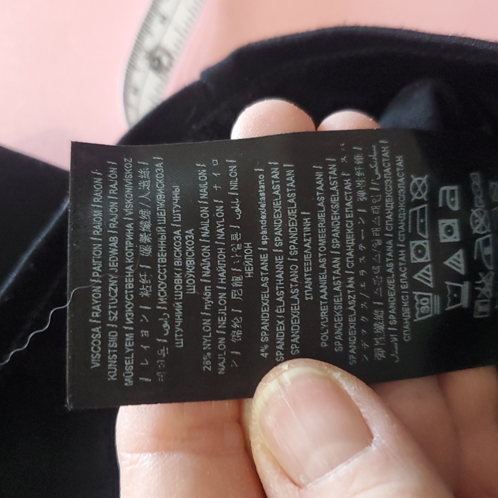 Guess Elegant Black Dress Size Medium - Picture 8 of 8